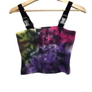 Ninth Hall Tie Dye‎ Cropped Tank Top.